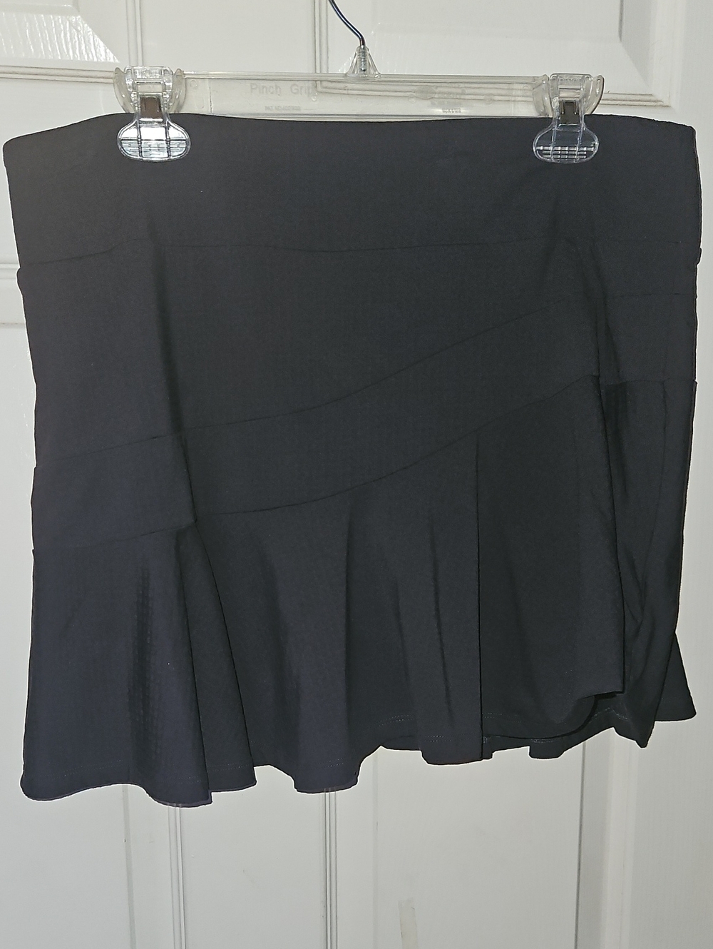 Dark Grey Women's Flared Skirt